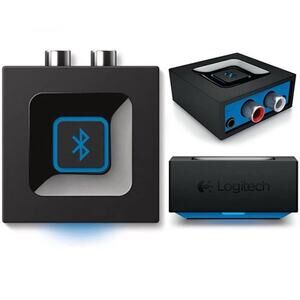 Logitech Bluetooth Audio Adapter for Bluetooth Streaming 980-000910 Black Color